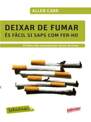 cover image of Deixar de fumar és fàcil si saps com fer-ho